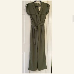 Green Japna Jump Suit
